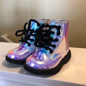COPY - Holographic Toddler Boots